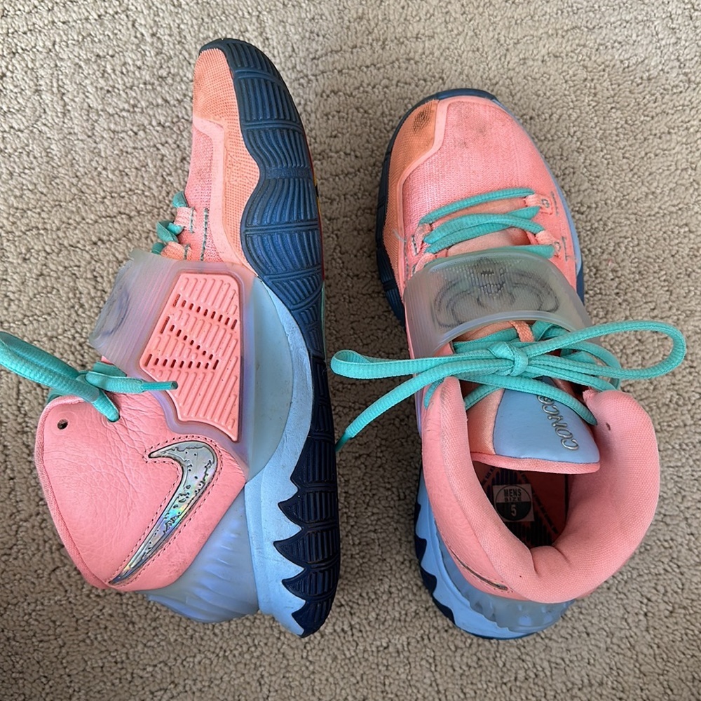 Nike Concepts x Kyrie 6 Khepri Pink Men’s size 5 - Picture 3 of 12